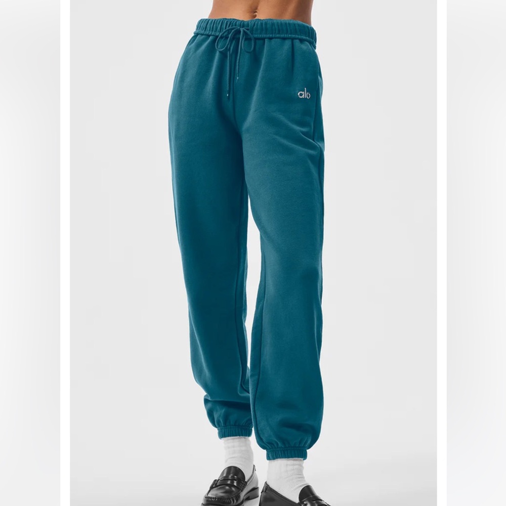 ALO Yoga Teal Sweatpants